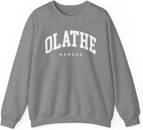 Olathe Kansas Adult Unisex Crewneck Sweatshirt in Saudi Arabia