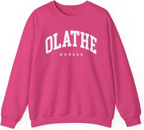 Olathe Kansas Adult Unisex Crewneck Sweatshirt in Saudi Arabia