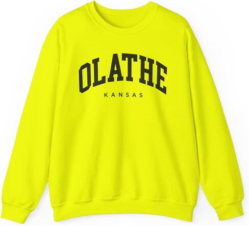 Olathe Kansas Adult Unisex Crewneck Sweatshirt in Saudi Arabia