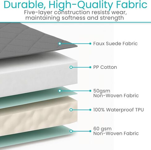SURES Waterproof Sofa Chair Covers - Lazy Boy Armchair Slipcover, Stay in Place for Pets - Seat Covering for Electric Reclining Couch with Arms - Protector for Leather, Washable - for Incontinence in Saudi Arabia