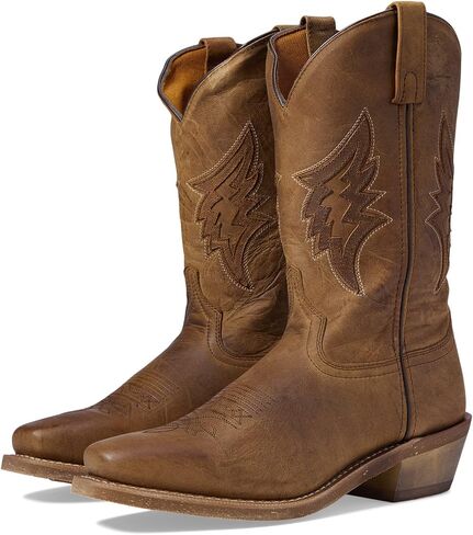Laredo Mens Nico Square Toe Casual Boots Mid Calf - Brown in Kuwait