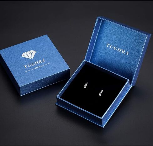 TUGHRA Dog Paw Print Hoop Earrings for Women, 925 Sterling Silver Small Huggie Earrings, Hypoallergenic Cartilage Earrings for Pet Lovers, Cute Animal Jewelry Gift for Dog Cat Owners Birthday in Saudi Arabia