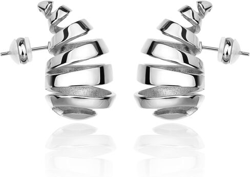 Lauren-Spencer Chunky Gold Hoop Earrings for Women 18K Real Gold Plated Open Hoops Teardrop Earrings Lightweight Hypoallergenic Trendy Thick Gold Hoop Earrings for Women Jewelry in Saudi Arabia