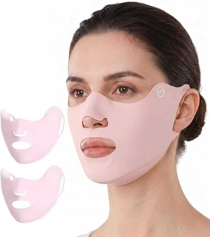 UV Face Mask UPF50+ Sun Protection, Cooling Breathable Face Cover for Women Men, Summer Outdoor Sports Half Mask in Saudi Arabia