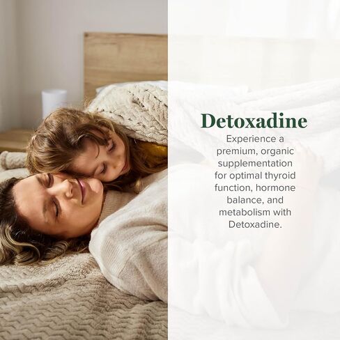 Global Healing Center - Detoxadine - Organic Nascent Liquid Iodine Supplement Drops for Thyroid Support, Detox Cleanse, and Metabolism, Vegan, 200 Servings Iodine Drops (1 Oz)(2-Pack) in Saudi Arabia