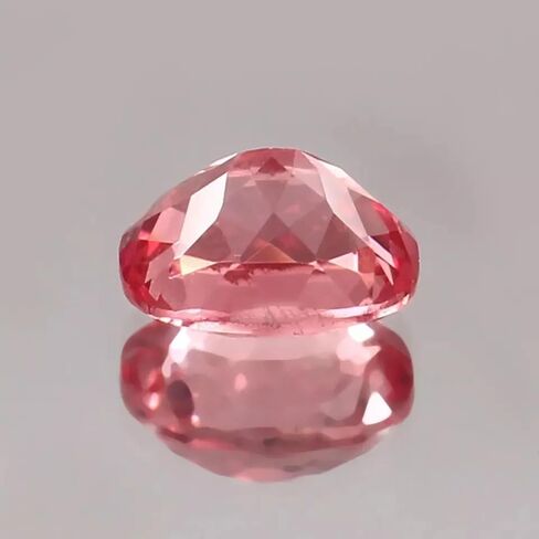 Natural Flawless Ceylon Padparadscha Sapphire Cushion Loose Gemstone Cut 12x9 MM in Kuwait