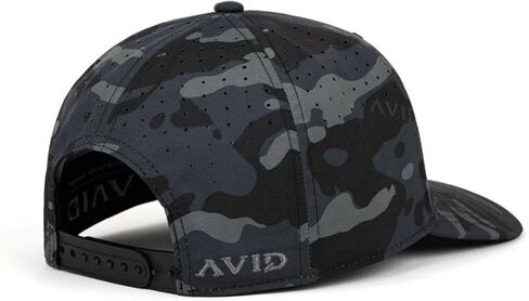 AVID Gear Camo Pro Performance Hat - Black Camo in Saudi Arabia