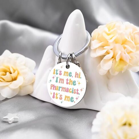 Pharmacist Gifts for Women Pharmacy Technician Gifts Accessories Pharmacist Keychain Thank You Gift for Pharmacy Medical Assistant Friends Birthday Thanksgiving Christmas Gift Pharmacists Keyring in Saudi Arabia