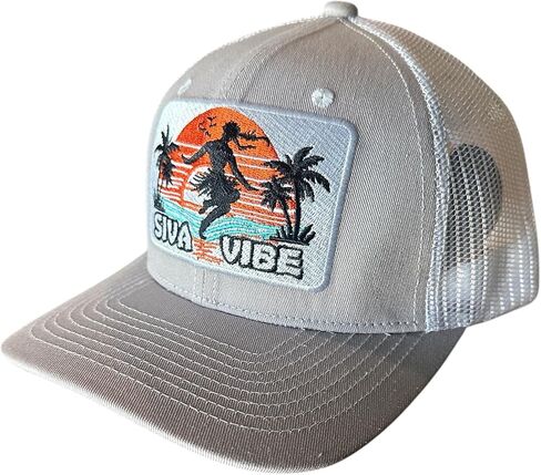 Beach Trucker Hat – Lightweight Snapback| Cotton Front | Mesh Cap for Summer, Surf & Island Vibes | Unisex | Premium Embroidery in Saudi Arabia