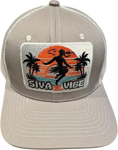 Beach Trucker Hat – Lightweight Snapback| Cotton Front | Mesh Cap for Summer, Surf & Island Vibes | Unisex | Premium Embroidery in Saudi Arabia