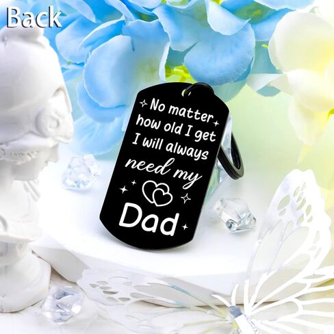 Fathers Day Gift For Dad Father's Day Dads Gift From Daughter Keychain Gifts For Fathers Day Dad Keychain Gift For Dad Birthday Christmas Father's Day Ideas in Saudi Arabia