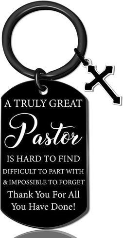 Pastor Appreciation Gifts for Men Pastor Keychain Christian Unique Clergy Appreciation Gifts for Pastors Thank You Gift for Pastors Anniversary Christmas Gift Ideas in Saudi Arabia