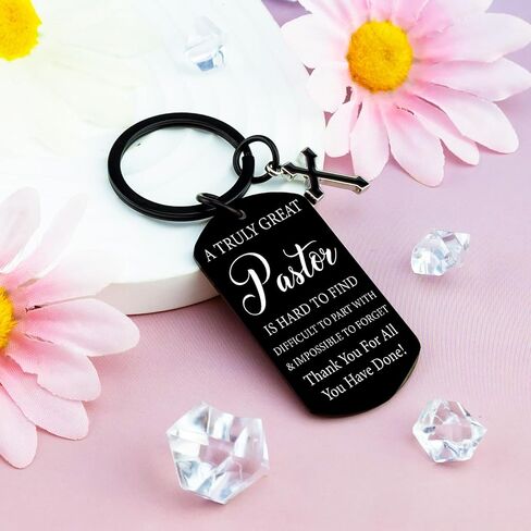 Pastor Appreciation Gifts for Men Pastor Keychain Christian Unique Clergy Appreciation Gifts for Pastors Thank You Gift for Pastors Anniversary Christmas Gift Ideas in Saudi Arabia