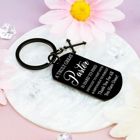 Pastor Appreciation Gifts for Men Pastor Keychain Christian Unique Clergy Appreciation Gifts for Pastors Thank You Gift for Pastors Anniversary Christmas Gift Ideas in Saudi Arabia