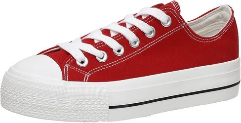 CUSHIONAIRE Women's Vince Low top Canvas Sneaker +Memory Foam in Saudi Arabia