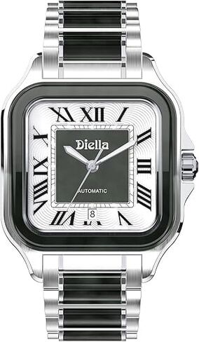 Diella Watches for Men, Mens Watches Waterproof Date Luminous, Dial is Inlaid with Emerald Jade, Crown with Sapphire Automatic Watches for Men Highend Luxurious Gift in Saudi Arabia