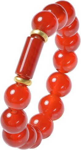 Elastic Rings, Natural Gemstone Elastic Ring, Elastic Rings for Women, Stretch Rings for Women, Jewelry Gift in Kuwait