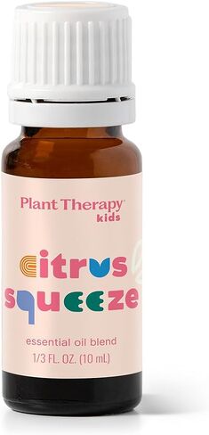 Plant Therapy Kids Citrus Squeeze Essential Oil Blend 10 mL (1/3 oz) $5 from Each Purchase Supports the Trevor Project, Bright, Juicy Citrus with Soft Florals, Cheerful & Uplifting in Saudi Arabia