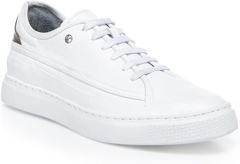 FRANCO CUADRA Mens Sneaker Bovine White Lace-Up in Saudi Arabia