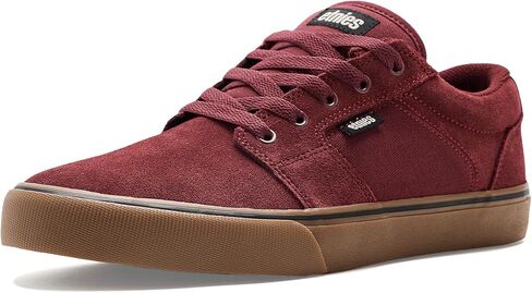 حذاء Etnies للرجال من Barge LS باللون العنابي/الصمغ 1، 12 متوسط in Kuwait