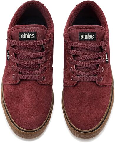 حذاء Etnies للرجال من Barge LS باللون العنابي/الصمغ 1، 12 متوسط in Kuwait