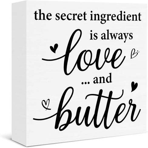Pink Kitchen Decor the Kitchen Is the Heart of the Home Sign Cute Pink Cook Wooden Box Sign for Home Bakery Dessert Shop Shelf Wall Decor in Kuwait