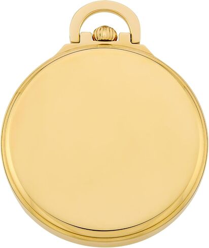 Gotham Men's Gold Plated Stainless Steel Mechanical Hand Wind Railway Classic Nostalgia Series Pocket Watch # GWC14115G in Kuwait