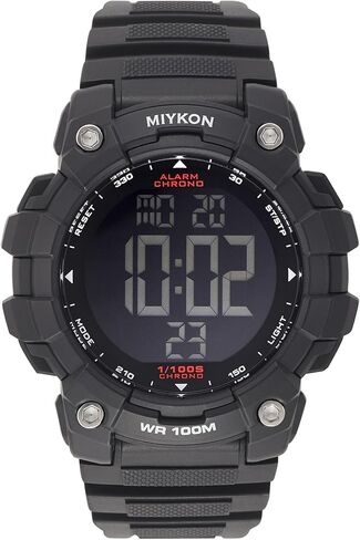 Miykon Military Watches for Men – Large Display Tactical Watch Built with Shockproof Resin, 100M Waterproof Digital Sports Watch – Super Illuminator, Stopwatch, Alarm, Dual Time, 24hr Military Time in Saudi Arabia