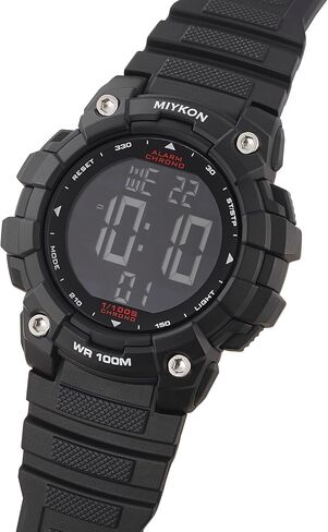 Miykon Military Watches for Men – Large Display Tactical Watch Built with Shockproof Resin, 100M Waterproof Digital Sports Watch – Super Illuminator, Stopwatch, Alarm, Dual Time, 24hr Military Time in Saudi Arabia