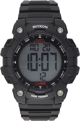 Miykon Military Watches for Men – Large Display Tactical Watch Built with Shockproof Resin, 100M Waterproof Digital Sports Watch – Super Illuminator, Stopwatch, Alarm, Dual Time, 24hr Military Time in Saudi Arabia