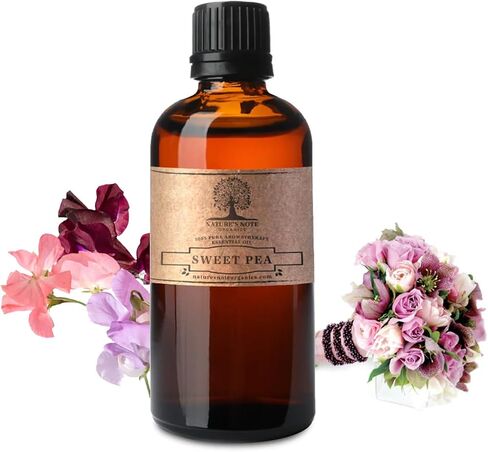 Nature's Note Organics Sweet Pea Essential Oil - 100% Pure Aromatherapy Grade, 1 Fl Oz in Saudi Arabia