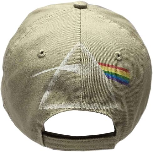Pink Floyd Men's Dark Side of The Moon Album Distressed (Sand) Baseball Cap Sand in Saudi Arabia