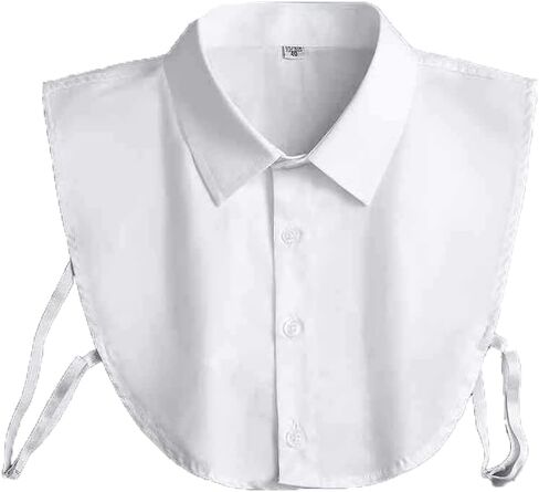DNLKWGO Fake Collar Shirt Detachable Collar Half Shirt Blouse Dickey Collar for Men Women in Saudi Arabia