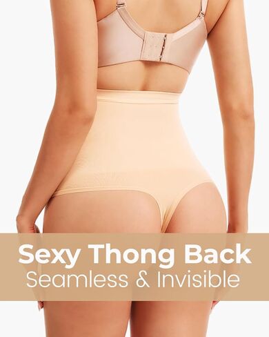 Tummy Control Shapewear Underwear for Women,Seamless High Waist Panties, Compression Faja Body Shaper Thong Shorts in Saudi Arabia