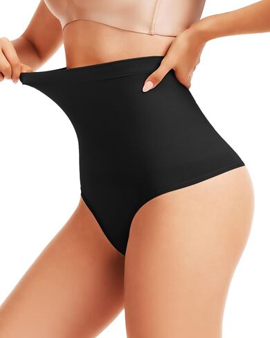 Tummy Control Shapewear Underwear for Women,Seamless High Waist Panties, Compression Faja Body Shaper Thong Shorts in Saudi Arabia