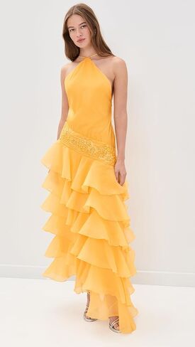Yellow the Label Women's Dahlia Organza Dress in Kuwait