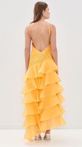 Yellow the Label Women's Dahlia Organza Dress in Kuwait