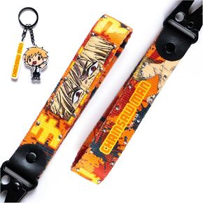 Chainsaw Man - Denji Keystrap and Keychain Bundle - Otaku in Saudi Arabia