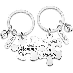 New Parents Gifts for Couples 2026 Sweet Parents To Be Keychain Fathers Day Gift for New Mom And Dad First Time Gift Pregnancy Gifts for Expecting Parent in Kuwait