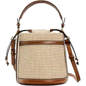 Fashion Straw Bucket Bag Weave Women Handbags Casual Summer Beach Small Tote Purses in Saudi Arabia