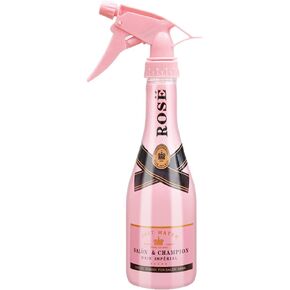 YOUNGFLY Mist Spray Bottle, 9.8oz Pink Rose Champagne Design Salon Water Mister, 280ml Empty Trigger Fine Mist for Barber Hairdresser Home Cleaning Hair in Kuwait