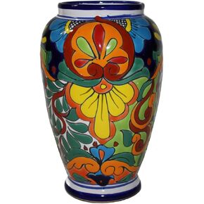 Colorful Mermaid Talavera Flower Vase in Saudi Arabia
