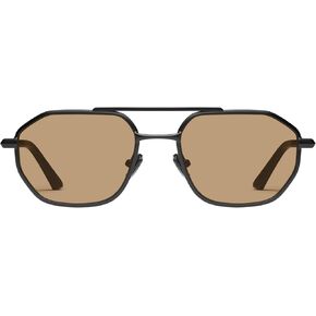 QUAY EN ROUTE Geometric Aviator Sunglasses for Men for Women + BUNDLE with ACCESSORY EYEWEAR KIT in Saudi Arabia
