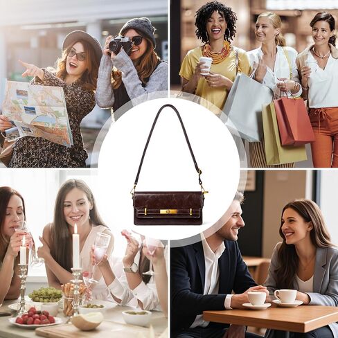 Joryin Shoulder Bag Flap Crossbody Bag for Women Small Purses Clutch Handbag Underarm Bag Tote Bag in Saudi Arabia