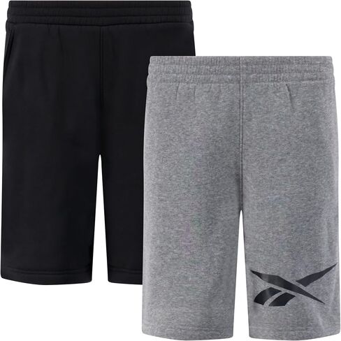 Reebok Boys' 2 Pack Fleece Shorts Multipack in Kuwait