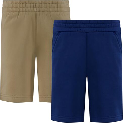 Reebok Boys' 2 Pack Fleece Shorts Multipack in Kuwait