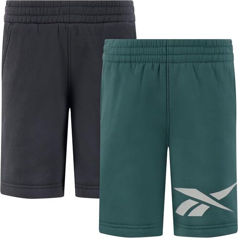 Reebok Boys' 2 Pack Fleece Shorts Multipack in Kuwait