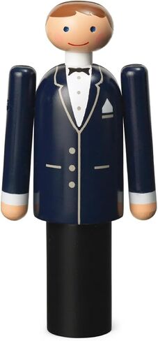 Kay Bojesen Groom Figurine | Painted FSC Beech Wood | 4.75 in in Saudi Arabia
