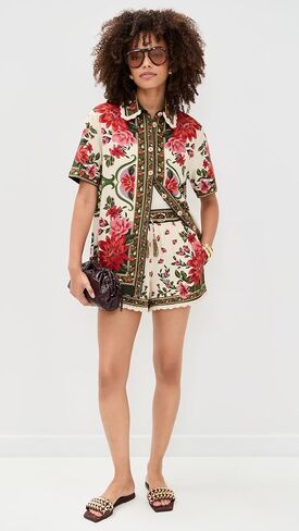 FARM Rio Women's Wonder Rio Sand Uni Shirt in Saudi Arabia