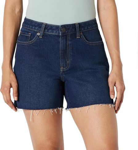 Amazon Essentials Women's Low Stretch Mid-Rise Regular-Fit Jean Short in Kuwait
